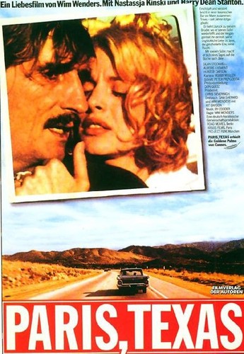 Paris texas 1 filmplakat - :,