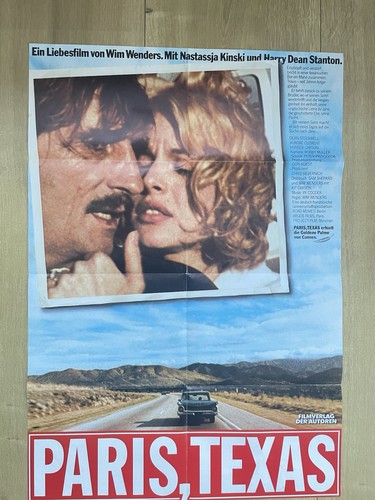 Paris texas film poster - texas,