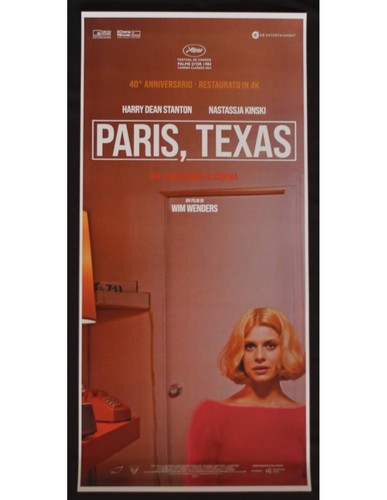 Plakat paris texas wenders - paris,