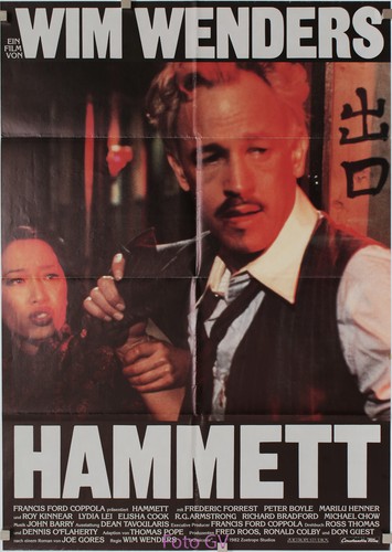 Kino plakat hammett 1982 - hammett,