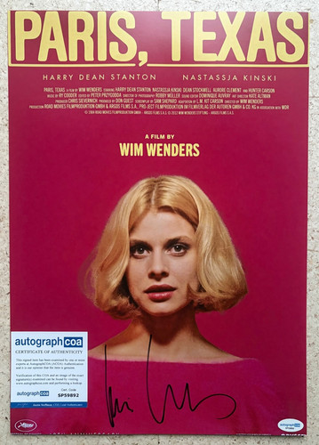 Wim wenders signed - wim,